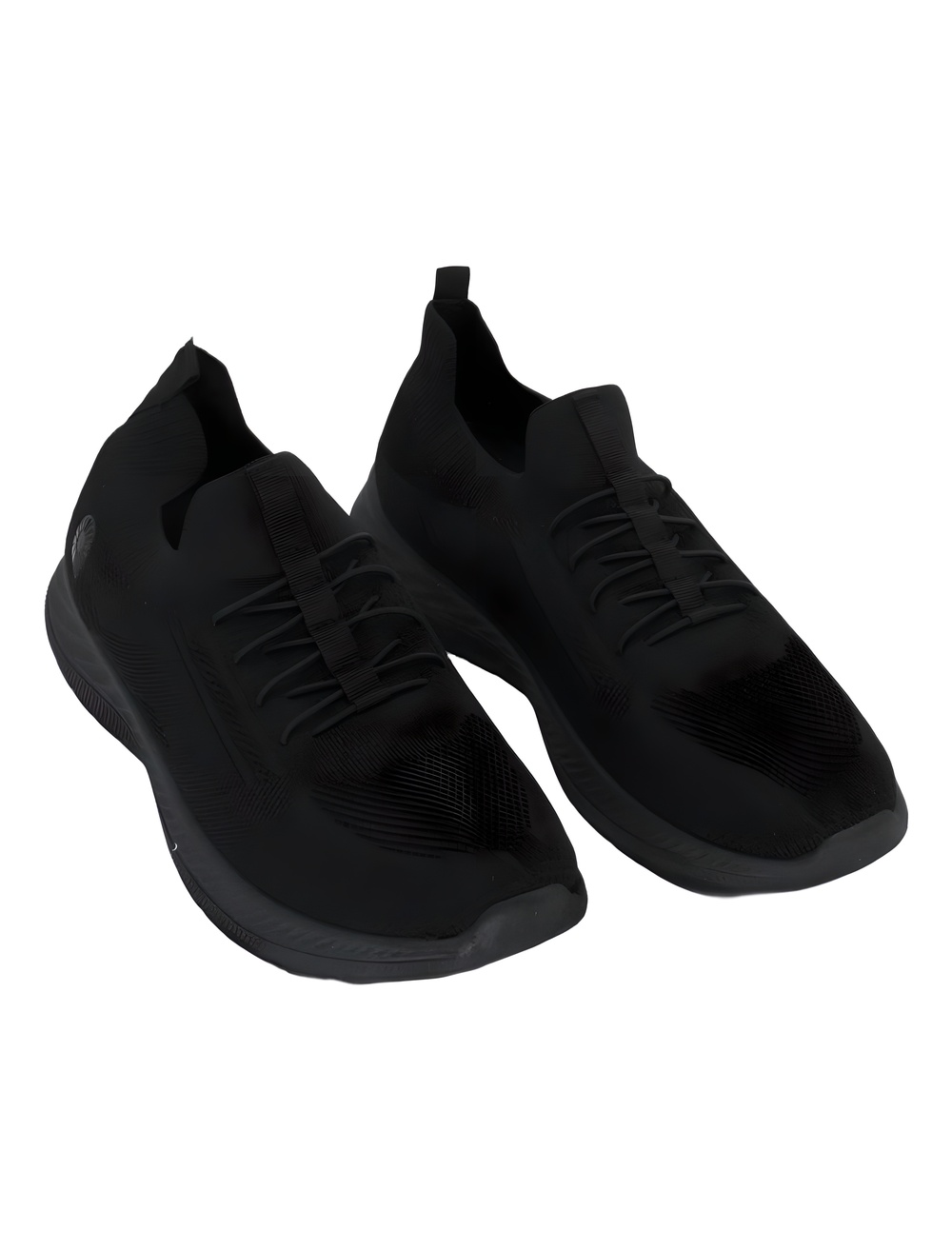 Akademiks Mens Flux Slip On Knit Sneakers Black Size 11M